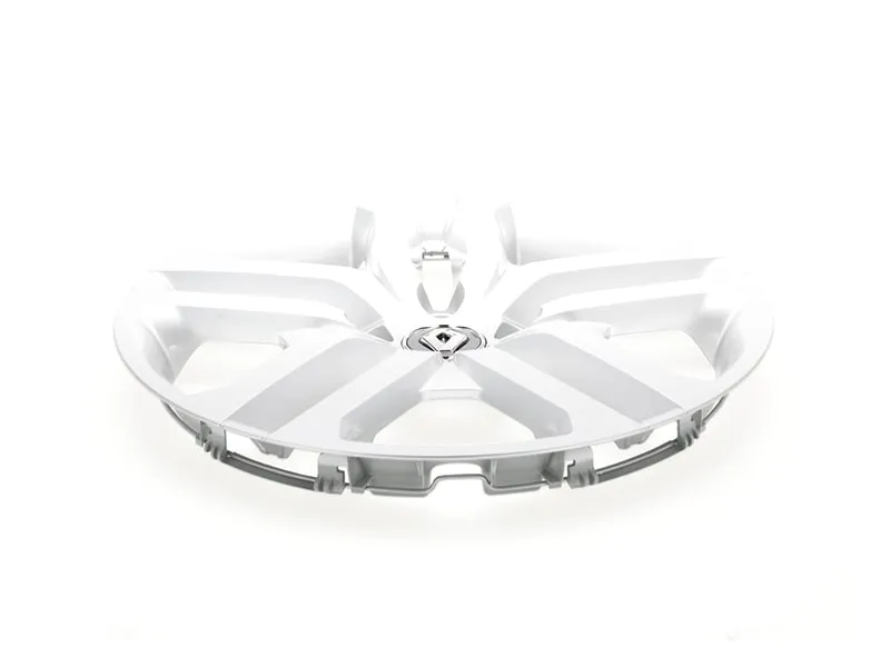 Overexposed photo of a wheel cover