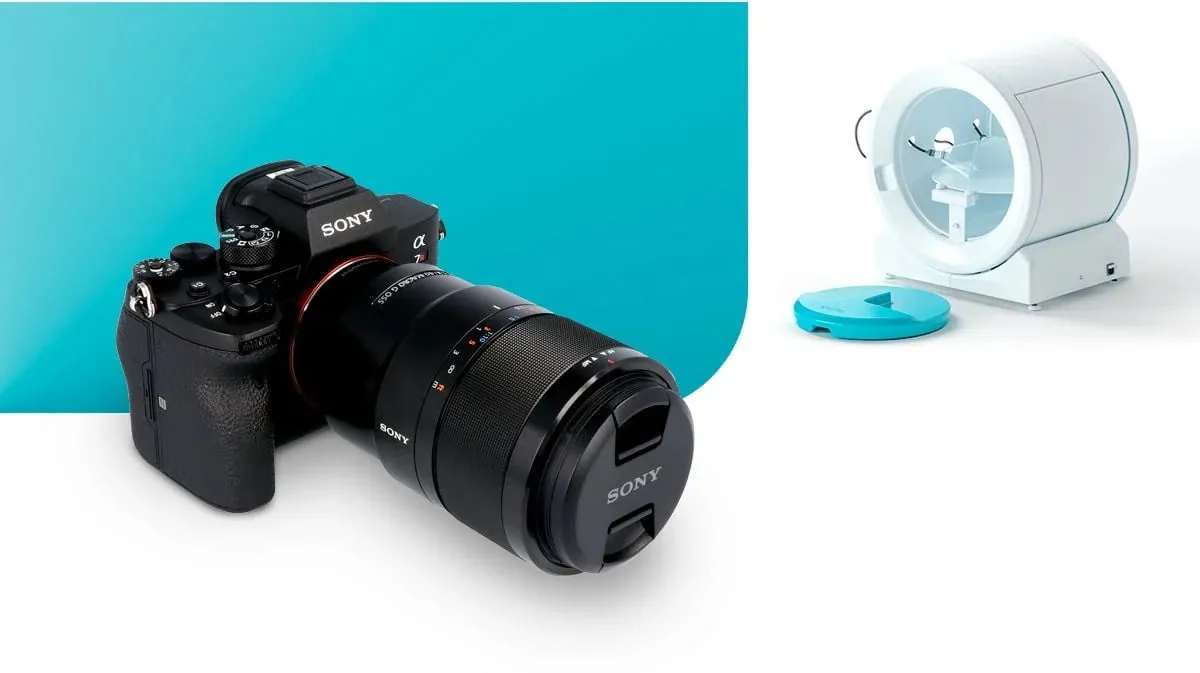 Sony Alpha camera and Orbitvu Alphashot Micro
