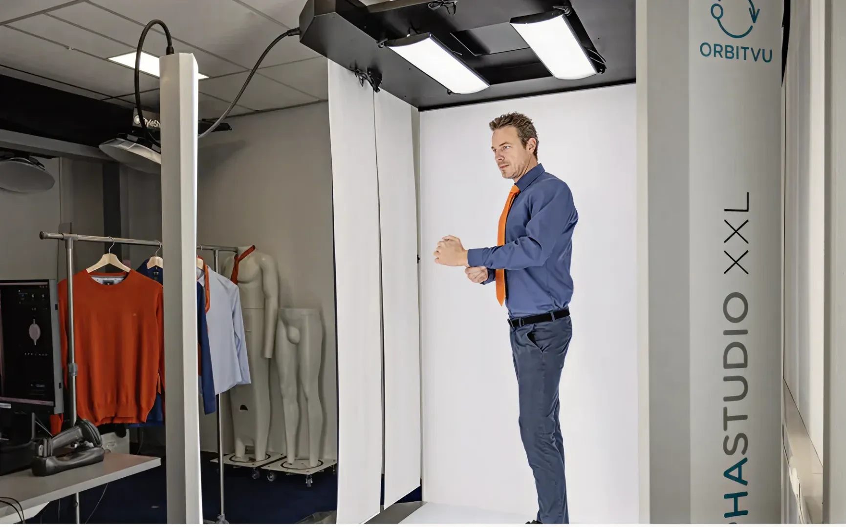 Lighting zones for automotive photography