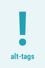 Reminder to use alt tags